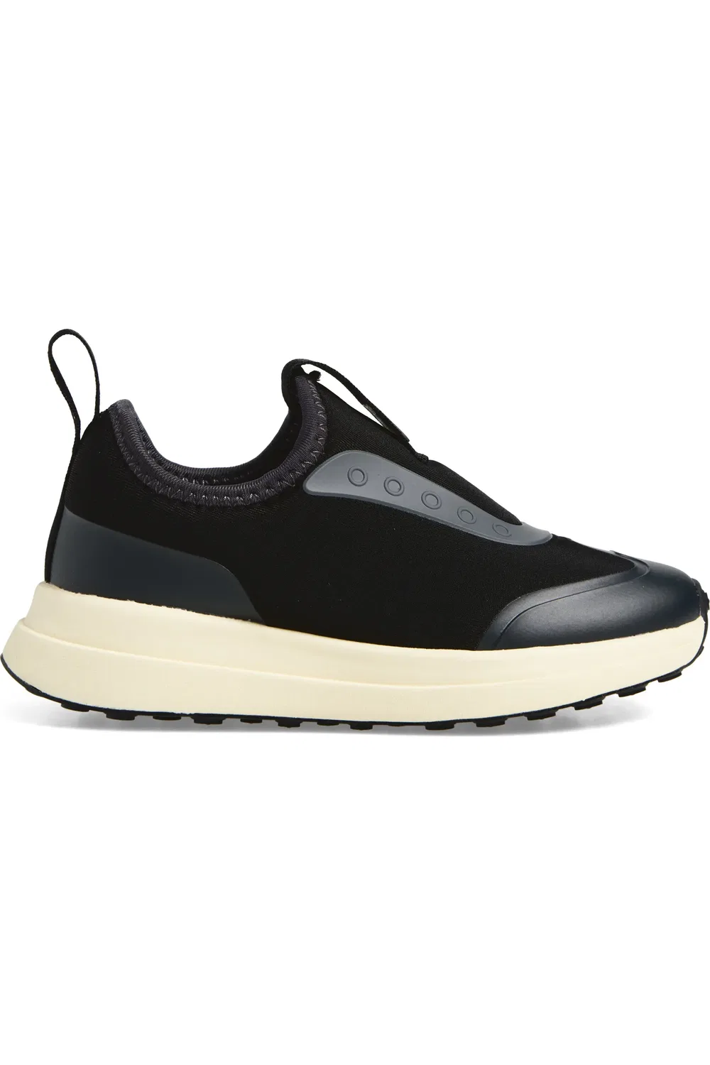 Кроссовки детские с задним язычком Robbie Dash Native Shoes, Lack/Tapioca White/Black — фото 3