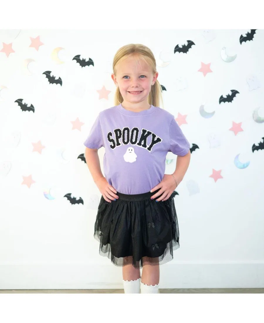 Футболка с принтом Spooky Ghost Patch Sweet Wink, Lavender — фото 2