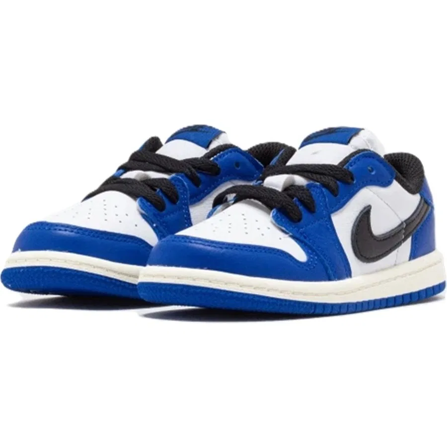 Кроссовки повседневные с верхом из натуральной кожи Jordan Retro Game Royal Low OG TD Nike, Белый — фото 3