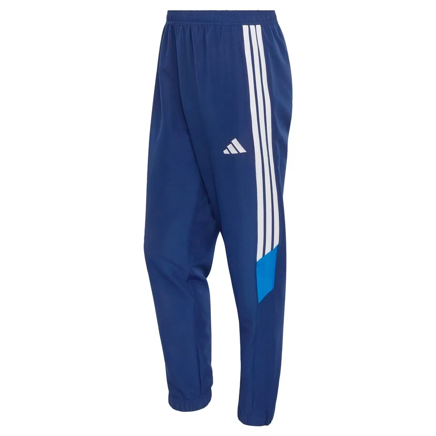 Спортивные брюки ADIDAS PERFORMANCE Tapered Workout Pants 'Tiro 26 Essentials' в цветах Marine Blue и Azure