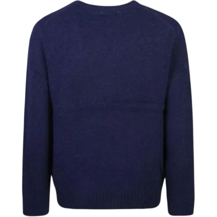 Мужской свитер с круглым вырезом, умеренный прямой крой, Polo Ralph Lauren, Blue — фото 3