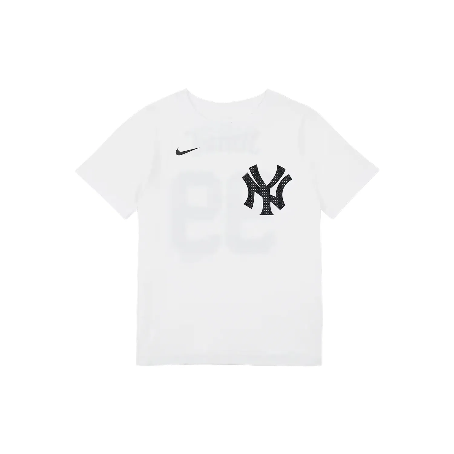 Детская футболка с принтом MLB T Shirt SS25 Aaron Judge White Nike