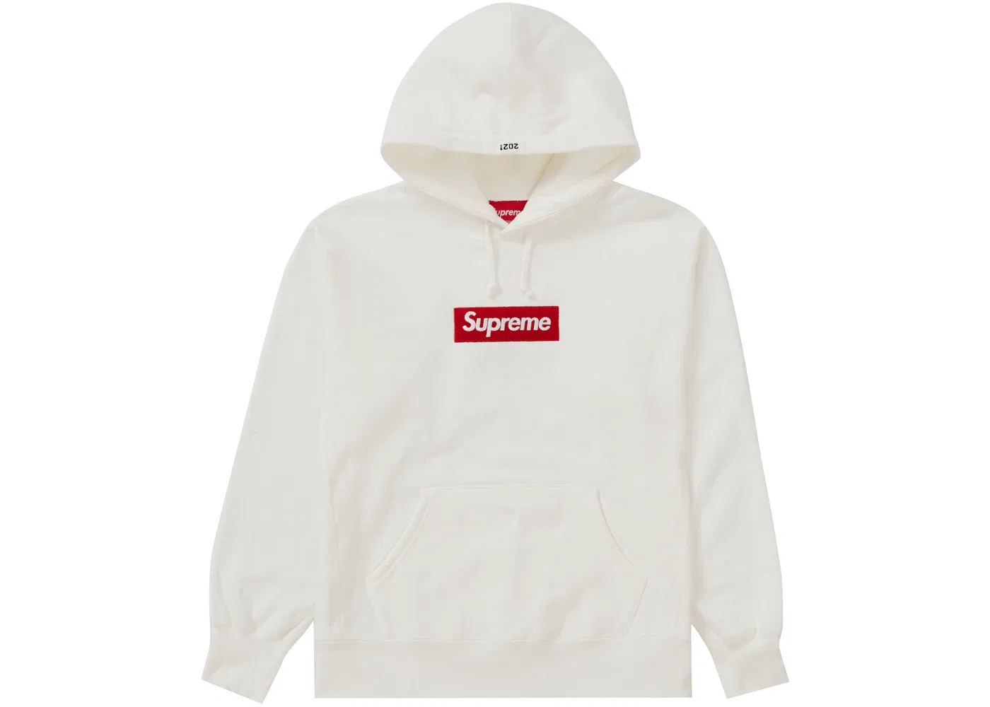 Мужская худи с принтом Supreme Sweatshirt (FW21), White