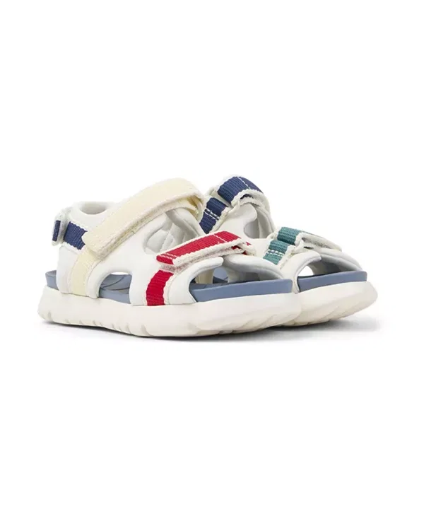 Сандалии детские Camper для девочек, переработанный полиэстер, White Natural