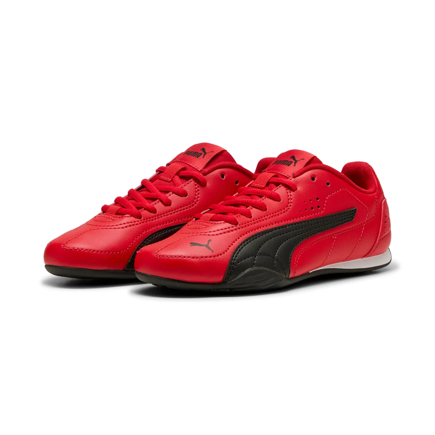 Детские кроссовки с низким дизайном PUMA, For All Time Red-PUMA Black