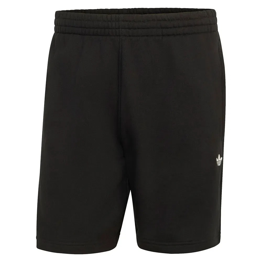Шорты флисовые Trefoil Essentials Adidas Originals, черный — фото 3