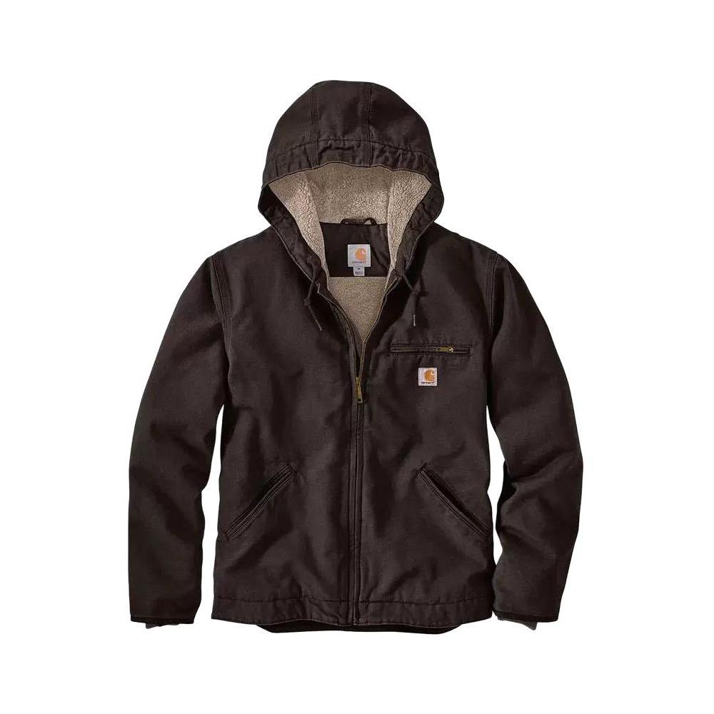 

Куртка Carhartt Sherpa Lined Sierra, темно-коричневый