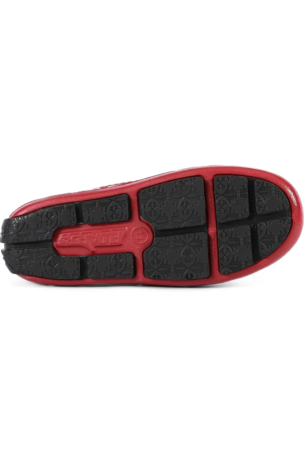 Детские водонепроницаемые туфли Prodigy FLOAFERS, Red Patent/Black — фото 4