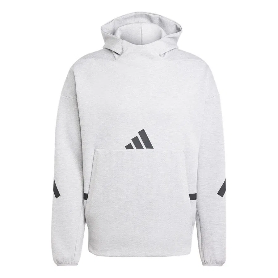 Мужской свитшот с капюшоном M Z.N.E. HD adidas, Серый