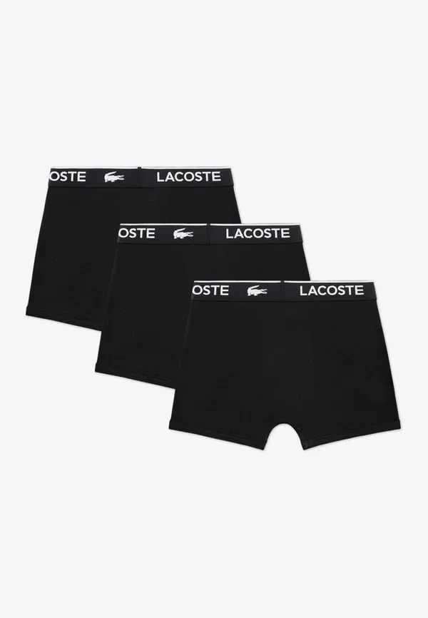 Комплект из 3 боксерских трусов Lacoste, цвет noir — фото 2