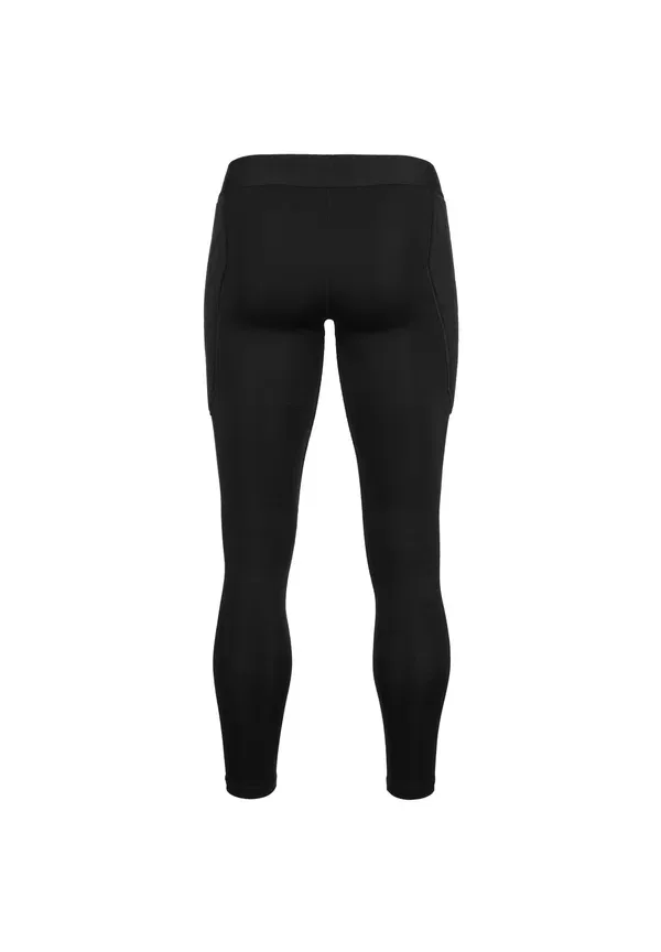 Леггинсы дышащие Nike Performance Black/White, белый/черный — фото 2