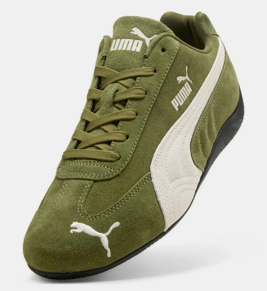 Низкие кроссовки Speedcat OG PUMA, хаки — фото 4