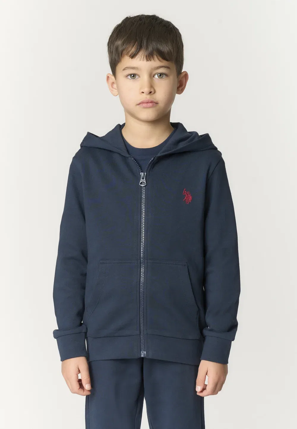 Толстовка с капюшоном U.S. Polo Assn., Blu