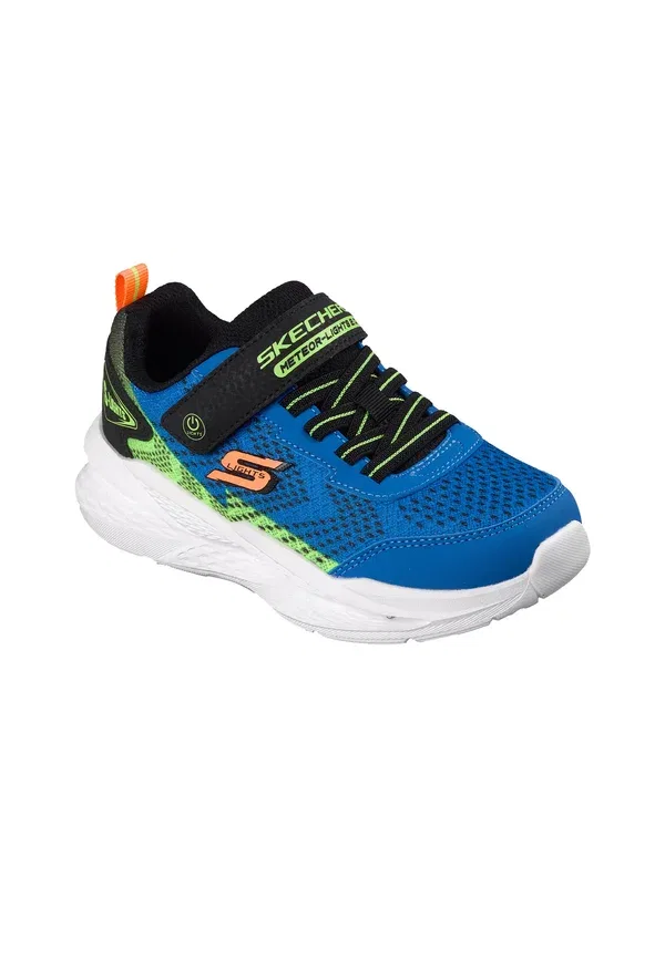 Кроссовки с синтетическим верхом Meteor-lights 2.0 lmbk var Skechers, dark blue, темно-синий — фото 2