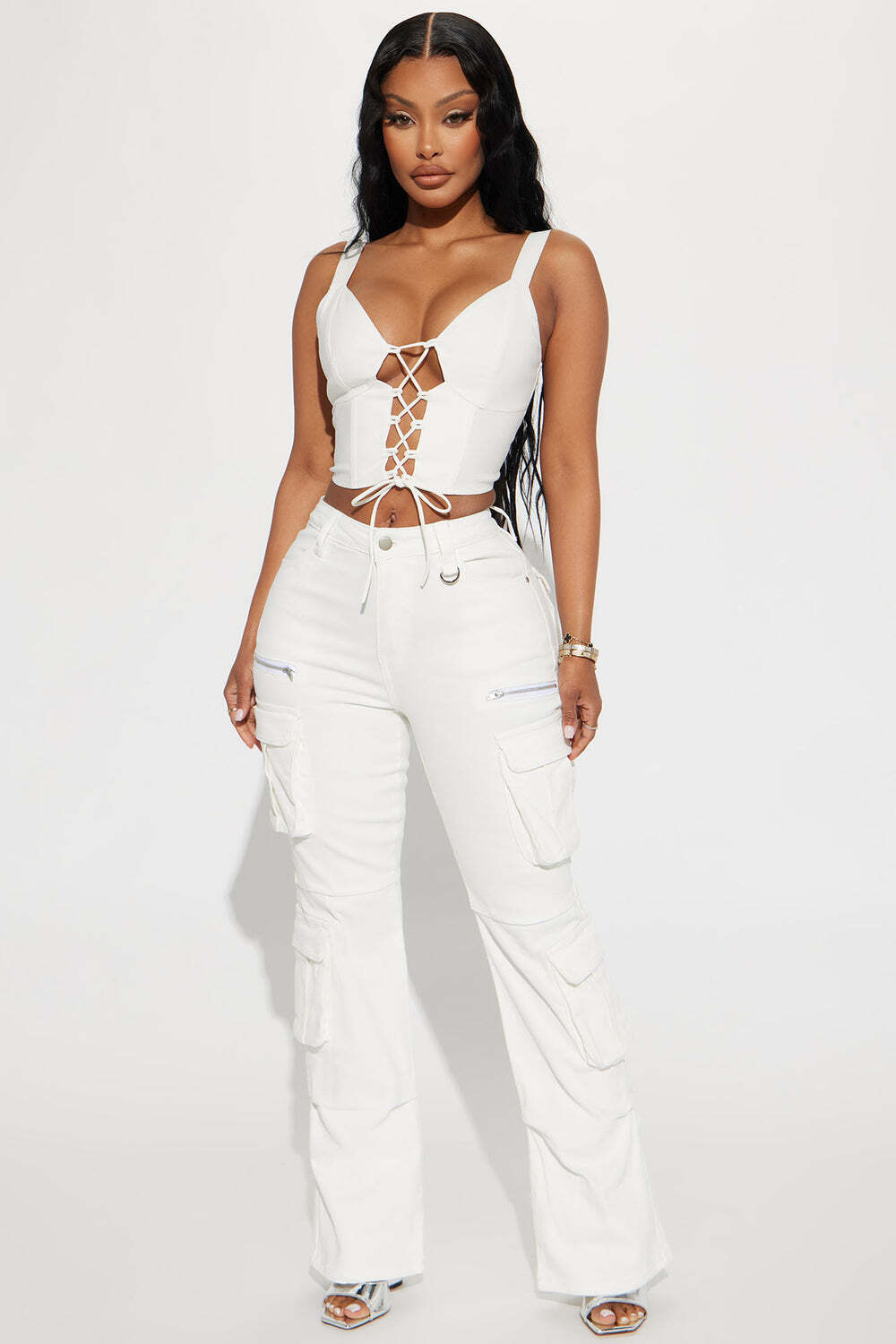 

Джинсы Fashion Nova AD04, слоновая кость