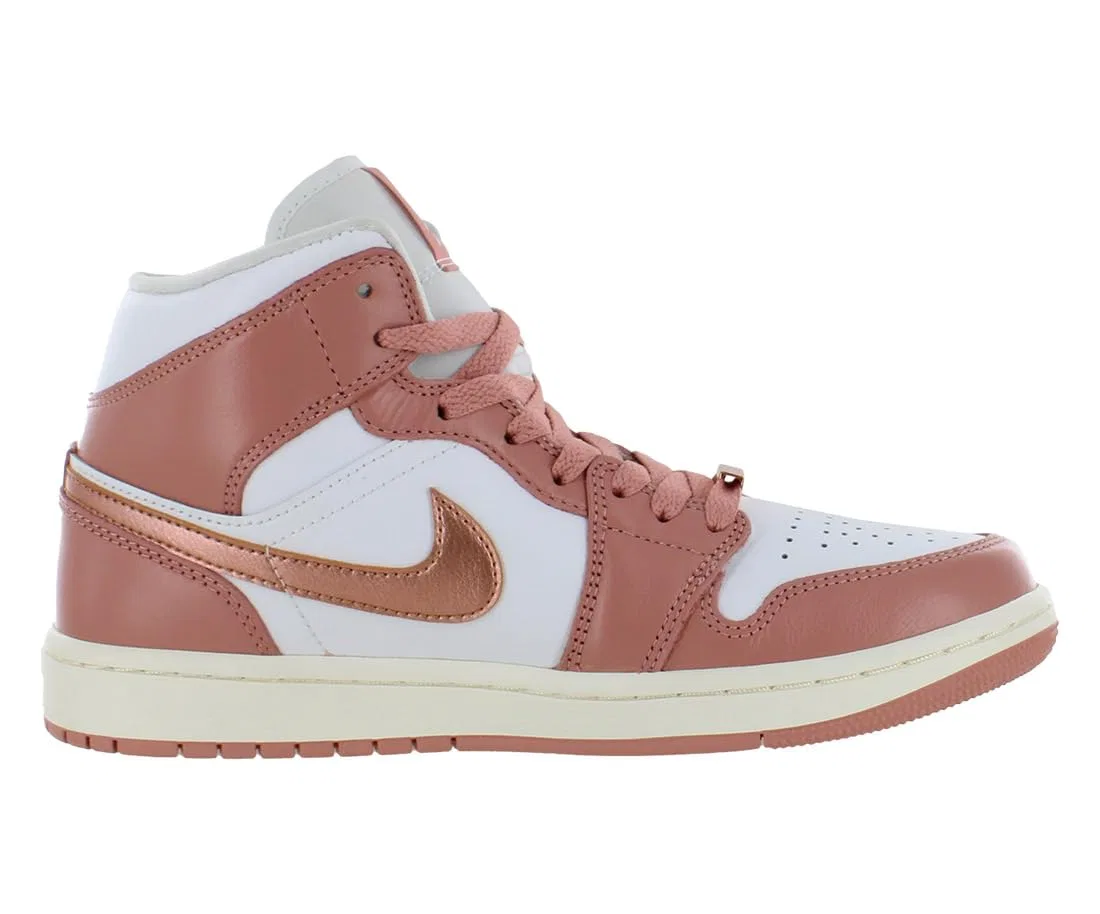 Мужская футболка хлопковая NIKE Club Tee NIKE, Red Star Powder Metallic Copper Pretty Pink — фото 2