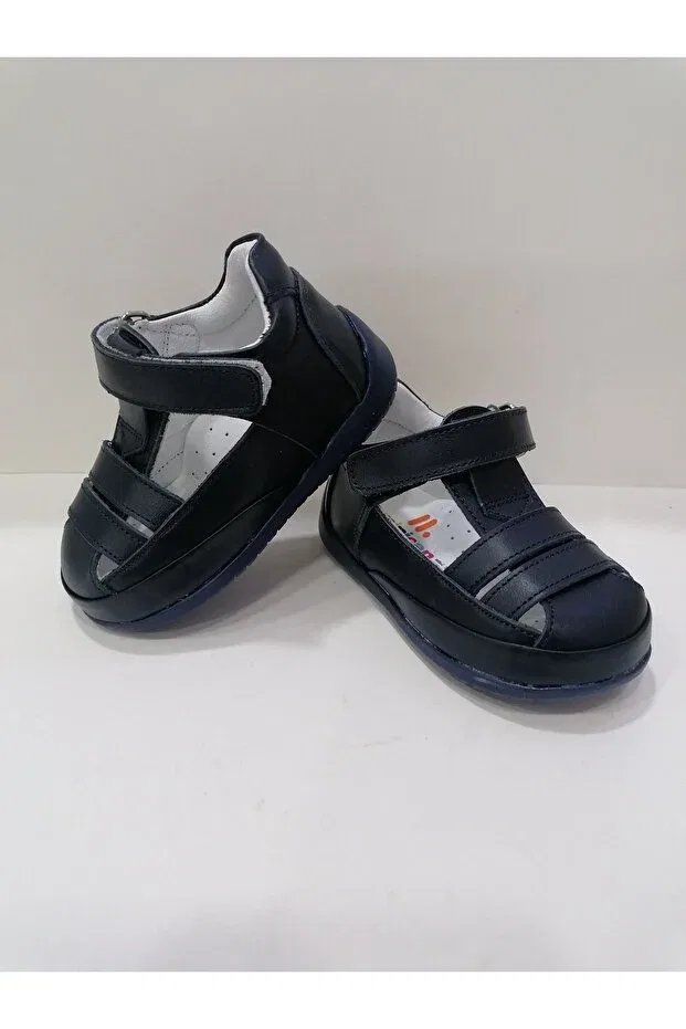 Детская обувь для девочек ортопедическая Özgür Kids, Navy Blue — фото 2