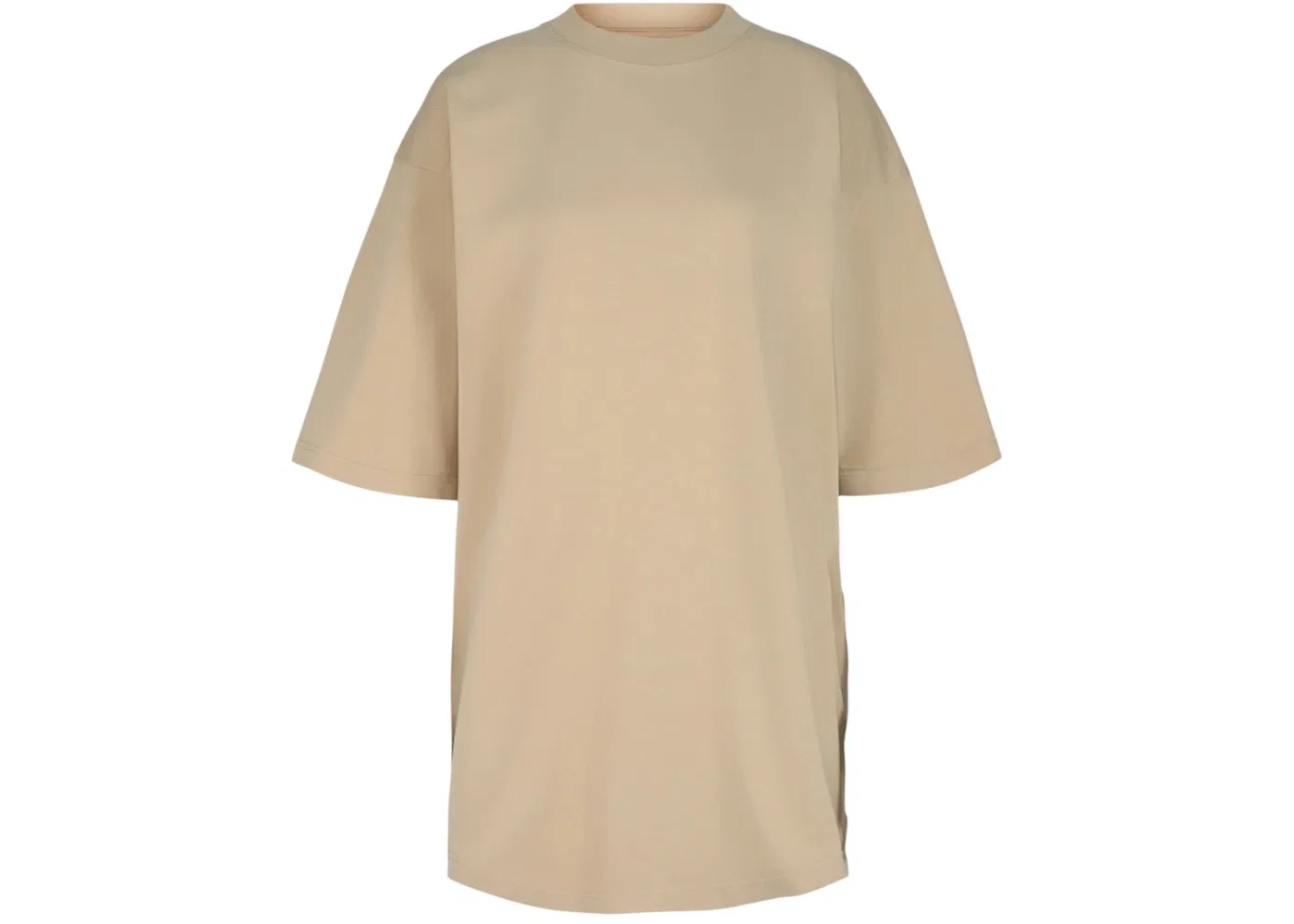 Женская футболка с принтом Handwritten Logo Balenciaga, цвет Light/Beige