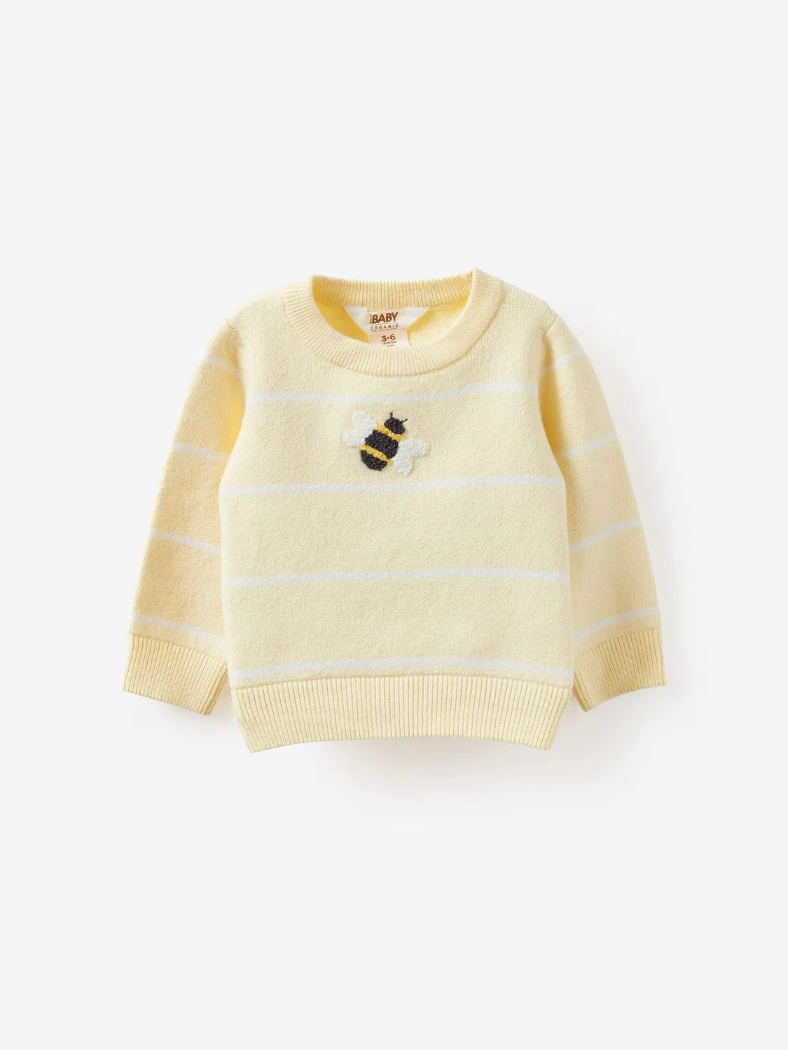 Свитер с узором Cotton On, Желтый