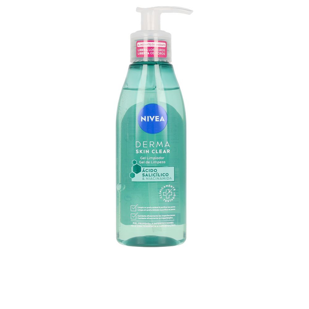 

Тоник для лица Derma skin clear gel limpiador facial Nivea, 150 мл