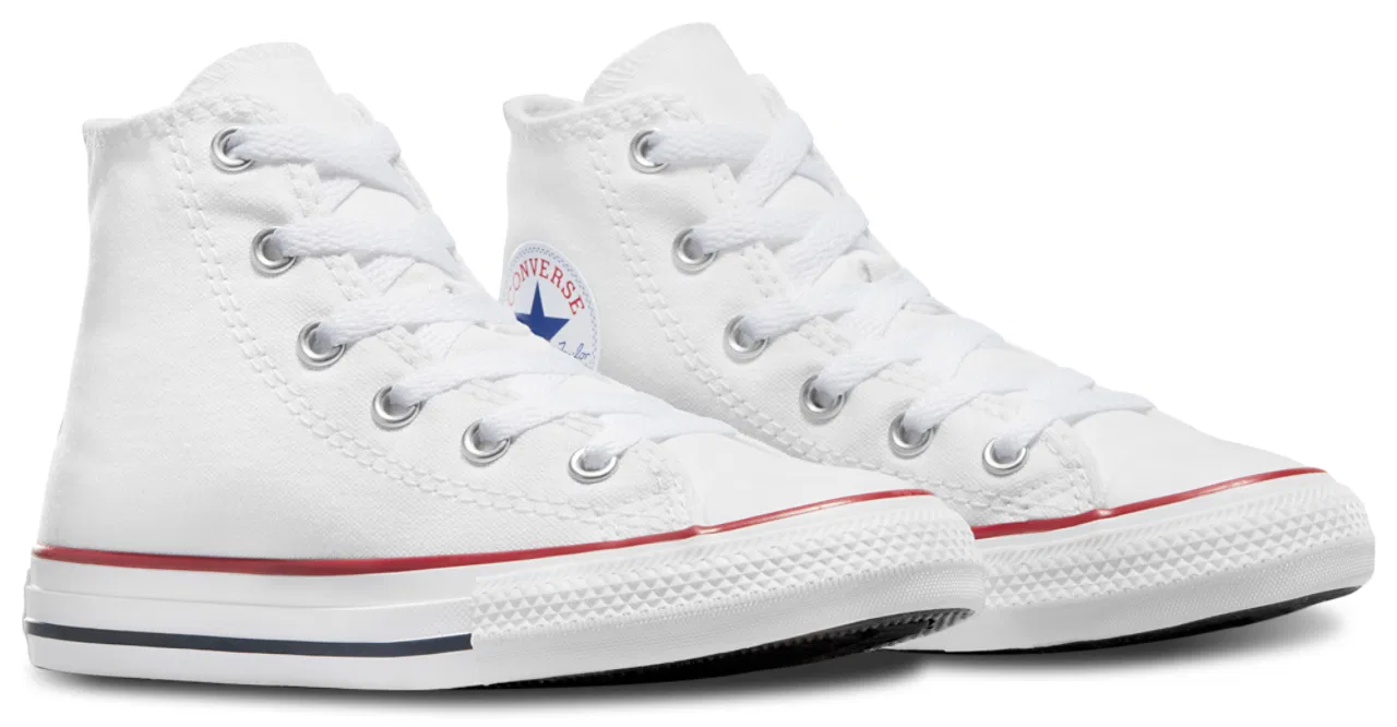 Кроссовки для мальчиков All Star High Top Converse, цвет Optical White/White — фото 2