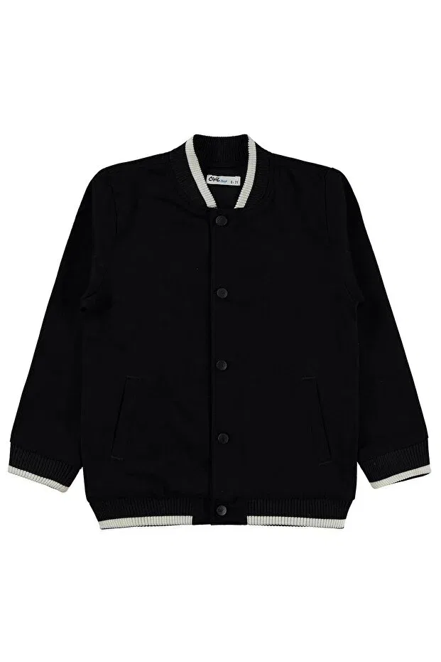 Детская куртка для девочек с длинным рукавом Civil Boys, Black