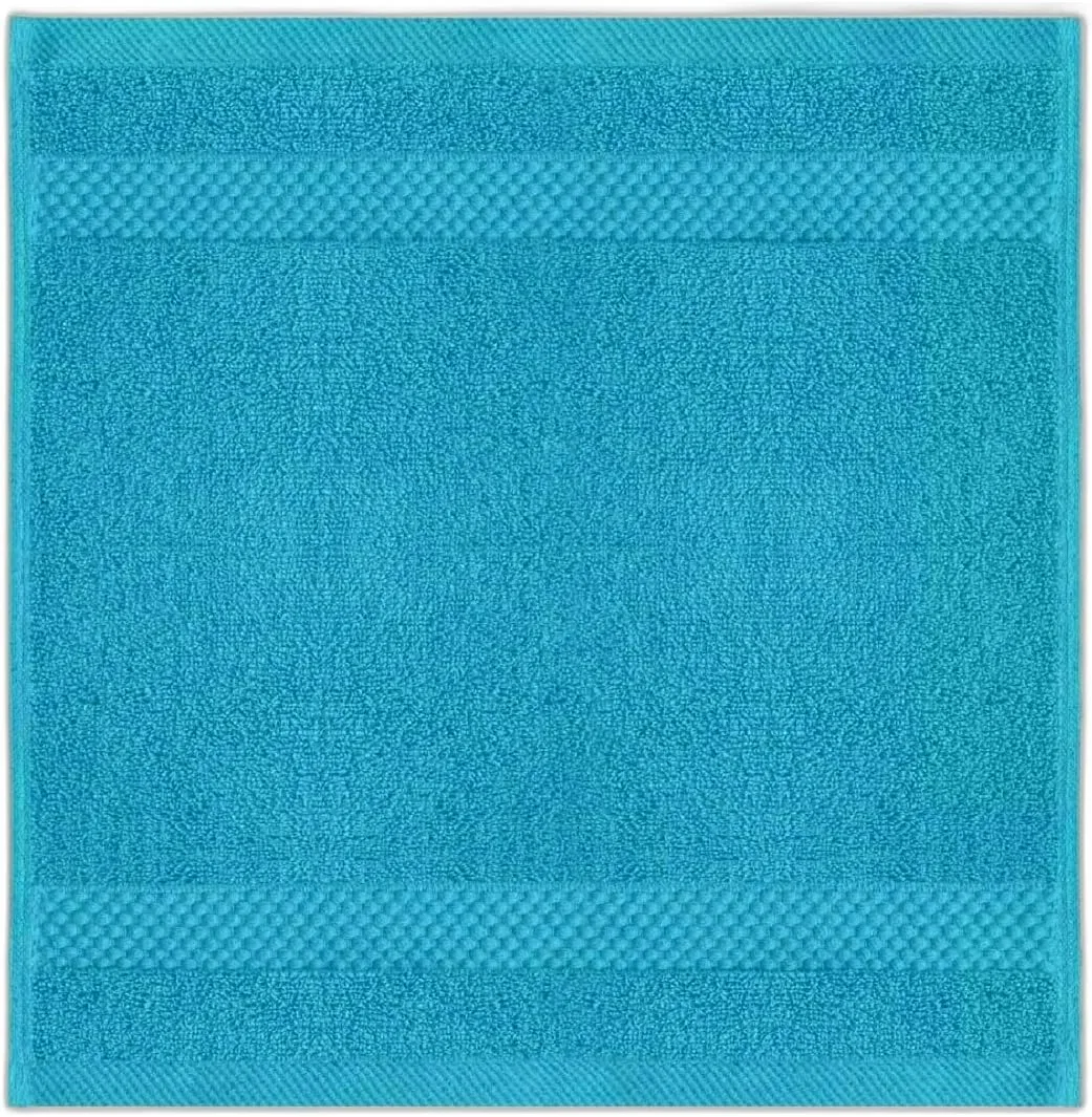 Мочалки фланелевые, 6 шт, 30x30 см, Egyptian Cotton, Blaugrün Generic — фото 4
