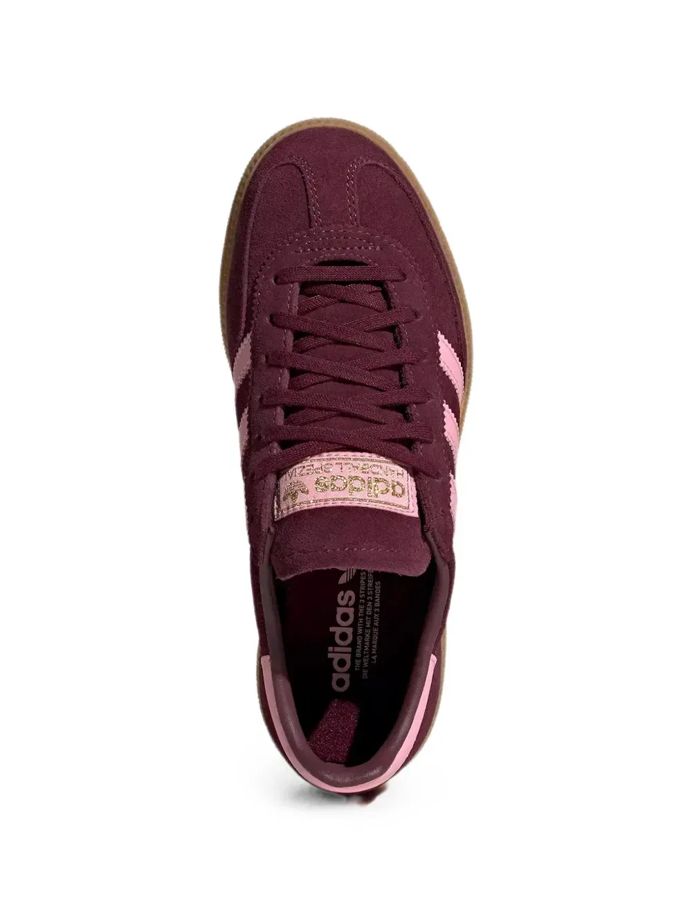 Кроссовки Handball Spezial Adidas Kids, красный — фото 4