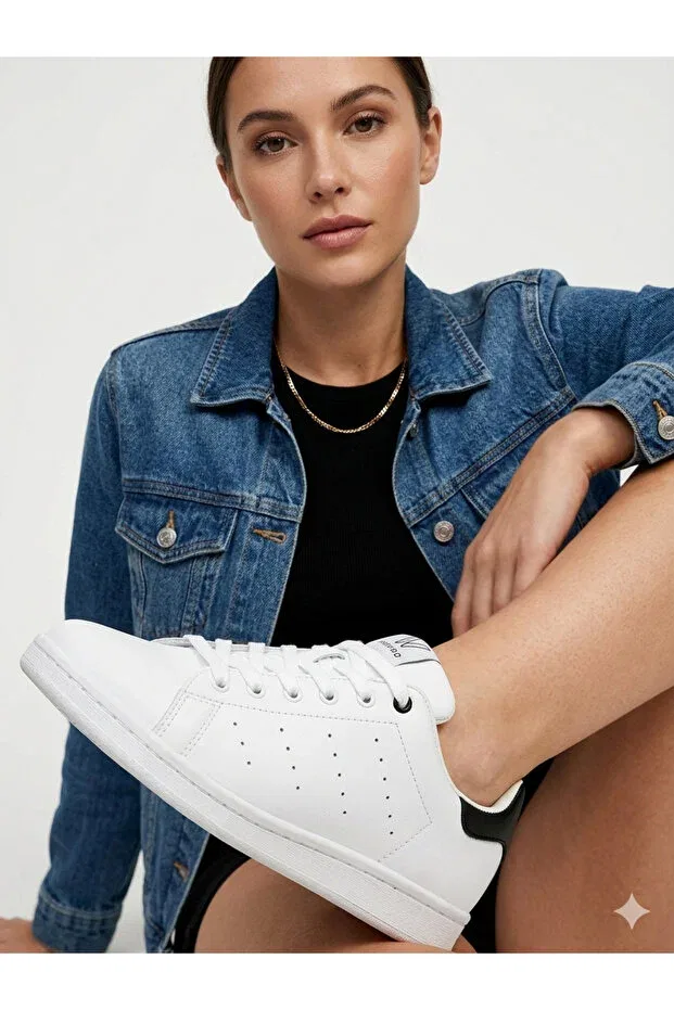 Детские кроссовки с ортопедической стелькой Cool, White Black