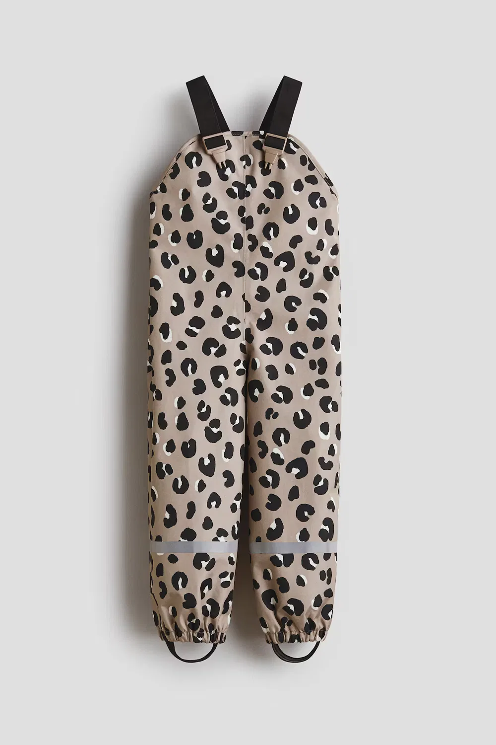 Непромокаемые штаны H&M, Graubraun/Leopardenmuster