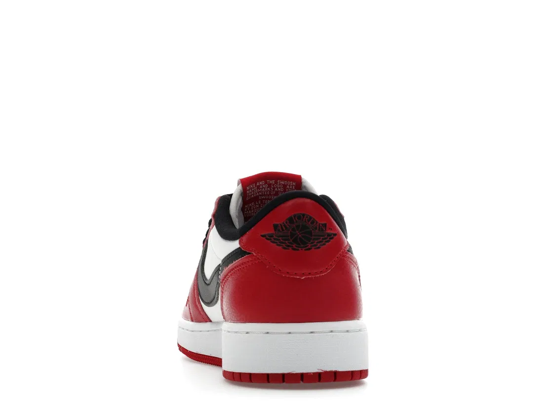 Детские кроссовки Lifestyle с классическим дизайном Jordan 1 Retro Low OG Jordan, Varsity Red/Black/Summit White — фото 4