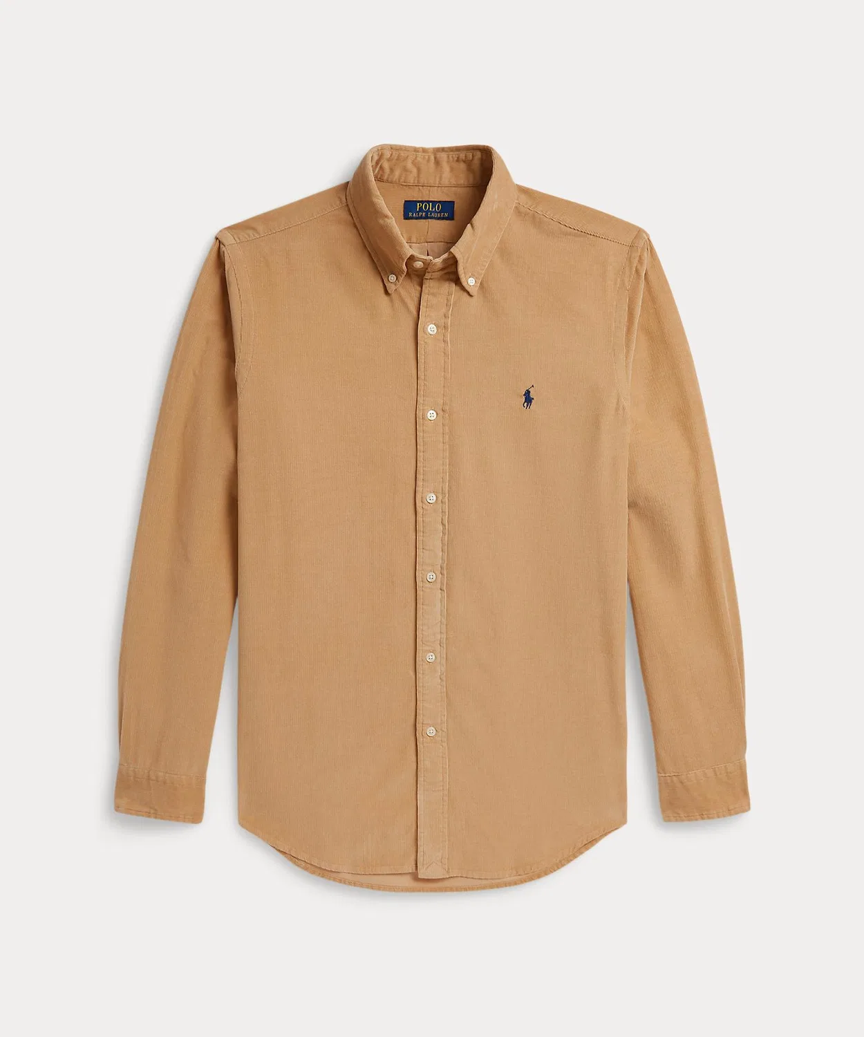 Мужская рубашка из вельвета с длинным рукавомClassic Fit POLO RALPH LAUREN, Brown — фото 2