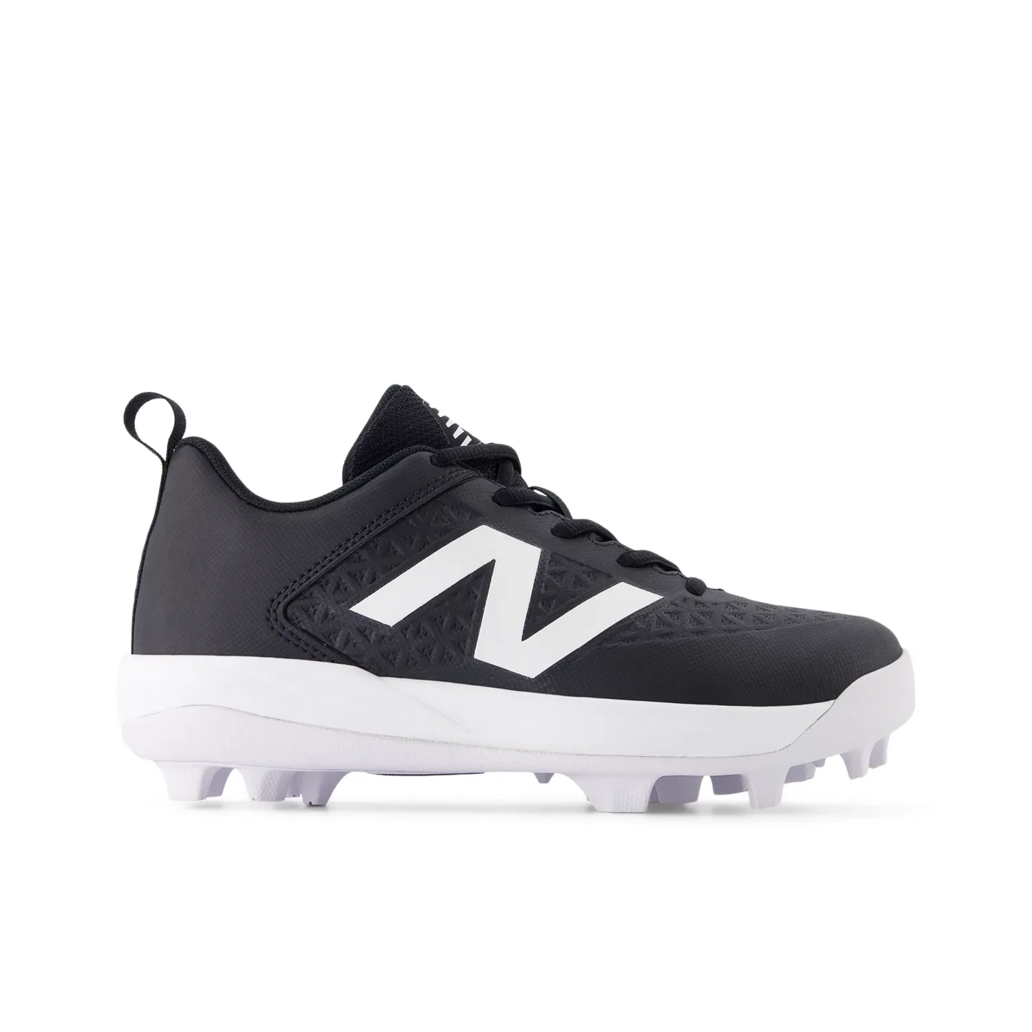 Детские бутсы для бейсбола с резиновой подошвой 4040v8 New Balance, Black With White