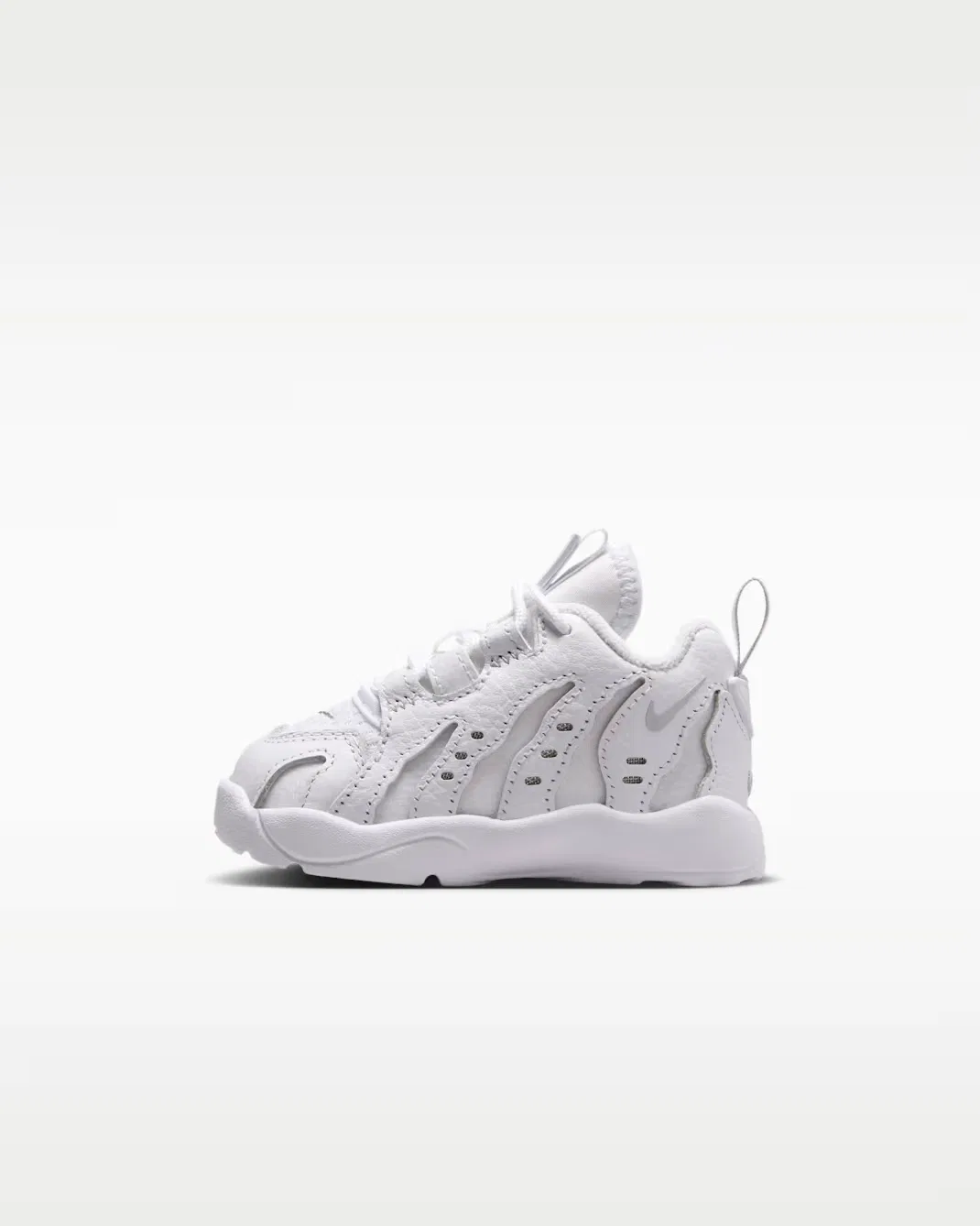 Детская/подростковая обувь Nike DT Max '96 Low, White/White/Light Smoke Grey/Metallic Silver