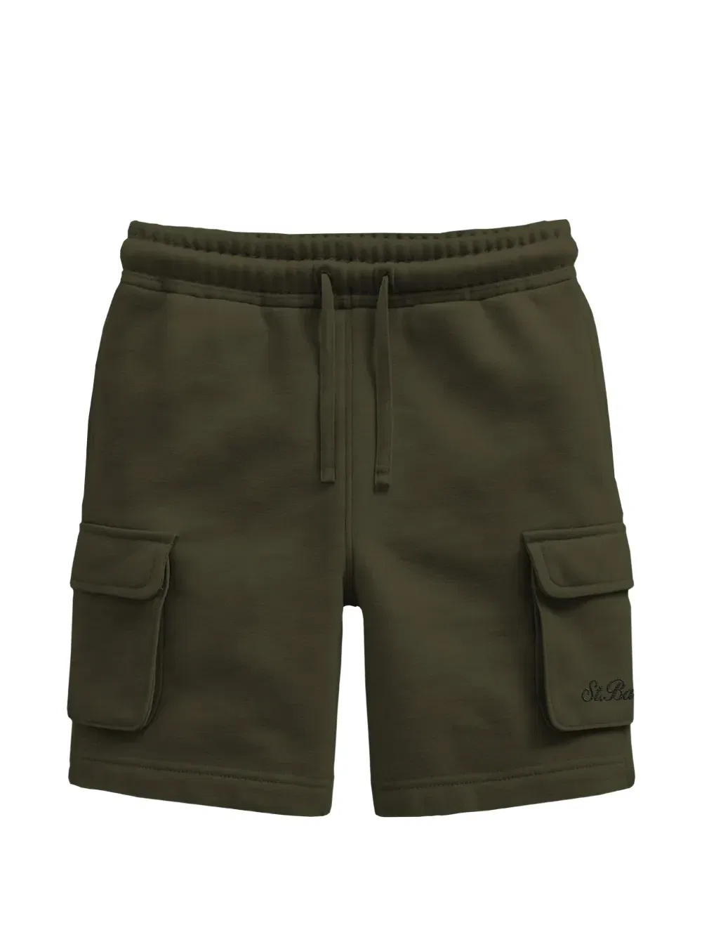 Шорты карго с кулиской Mc2 Saint Barth Kids, зеленый
