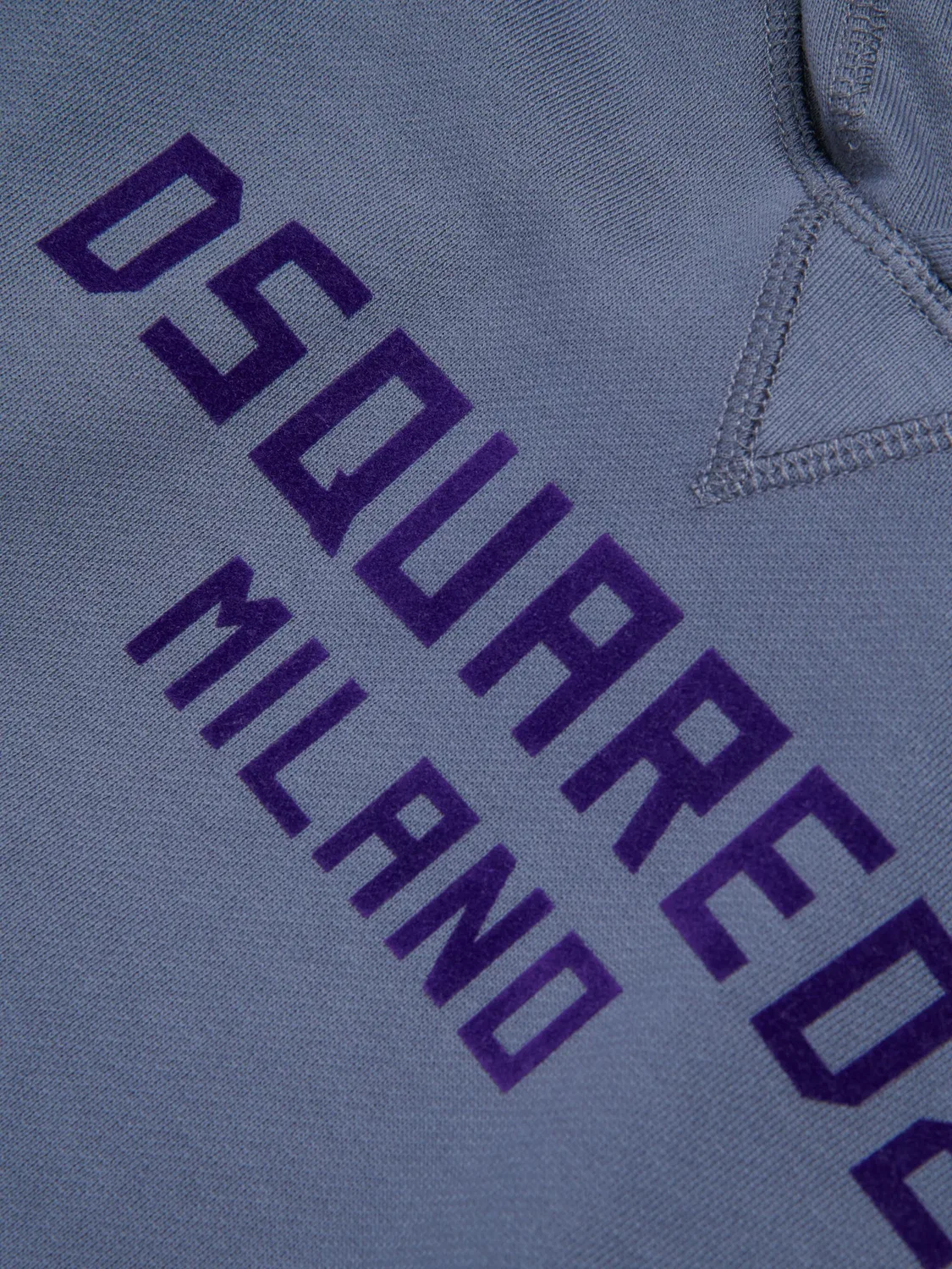 Худи с длинным рукавом и логотипом DSQUARED2, голубой — фото 2