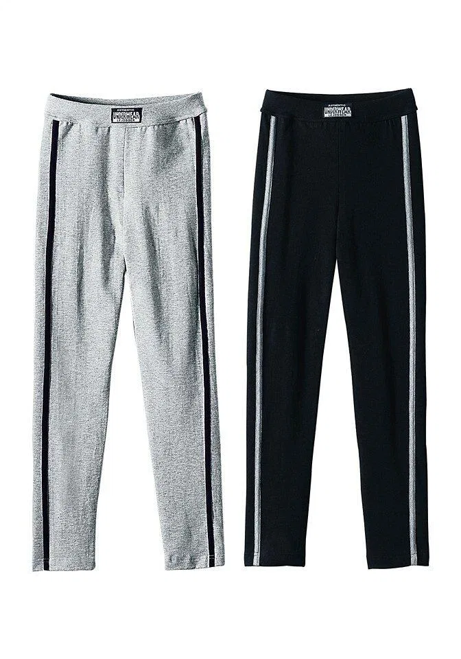 Детские леггинсы с контрастной отделкой Authentic Le Jogger, Schwarz — фото 2