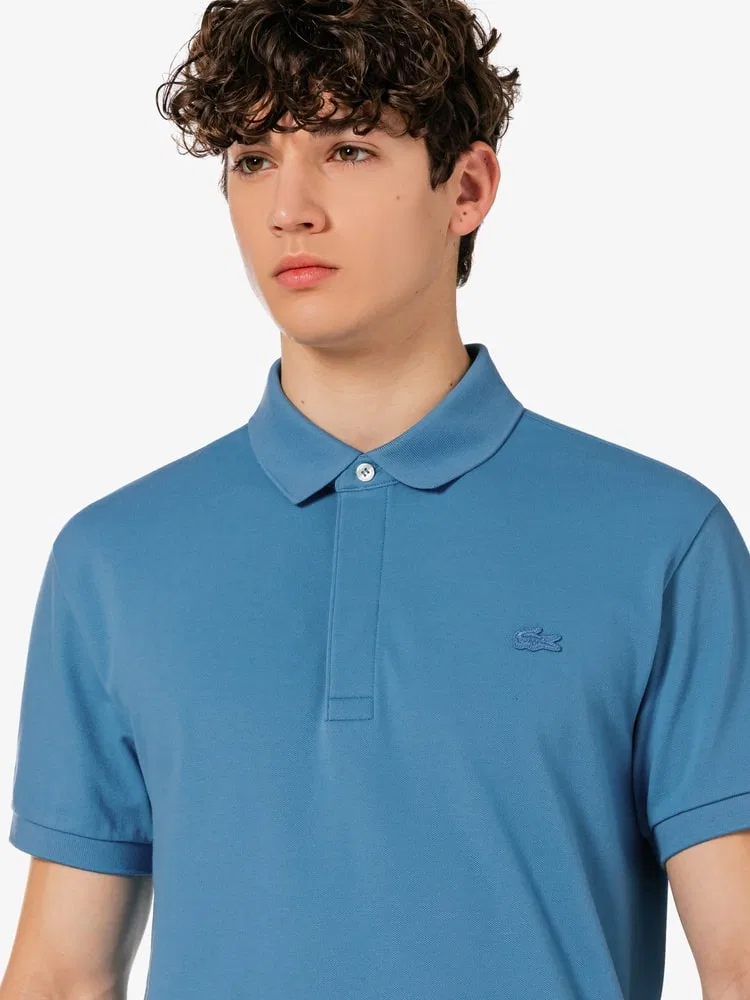 Поло мужское Lacoste PARIS, синий — фото 2