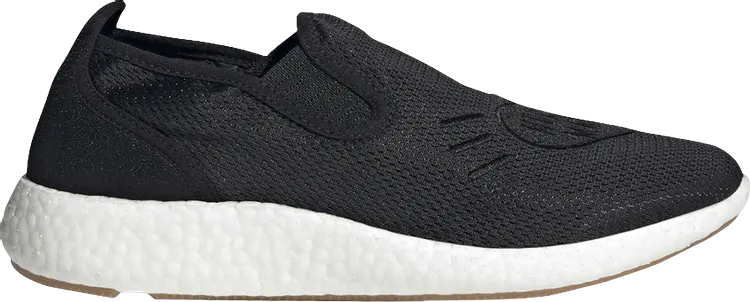 

Кроссовки Adidas Human Made x Pure Slip-On 'Black', черный