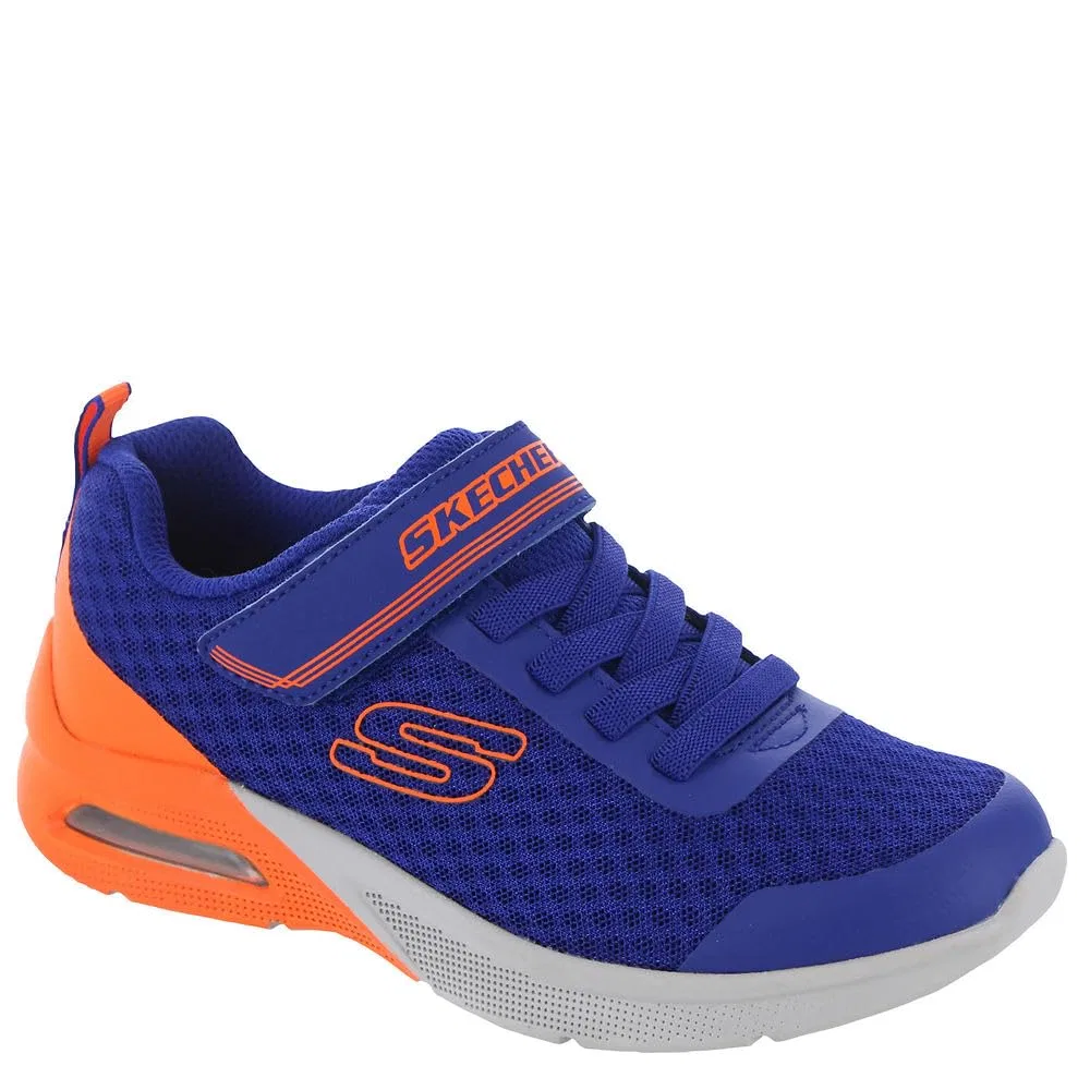 Детские кроссовки для мальчиков с принтом Microspec Max Gorvix Skechers, Royal Orange — фото 2