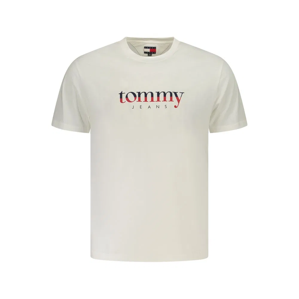 Мужская футболка с принтом логотипа Tommy Hilfiger, White