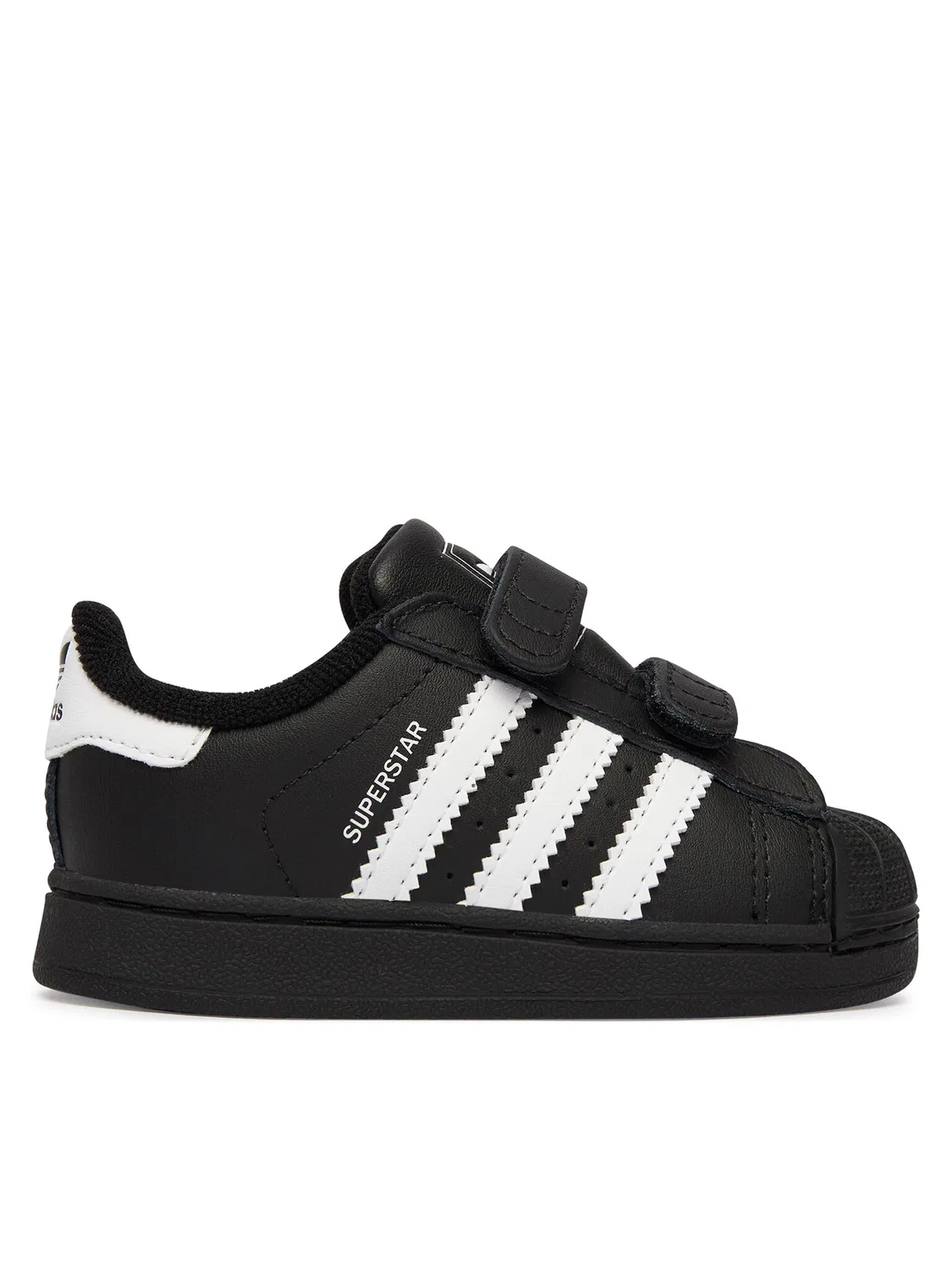 Кроссовки для мальчика Superstar Cf Adidas, черный