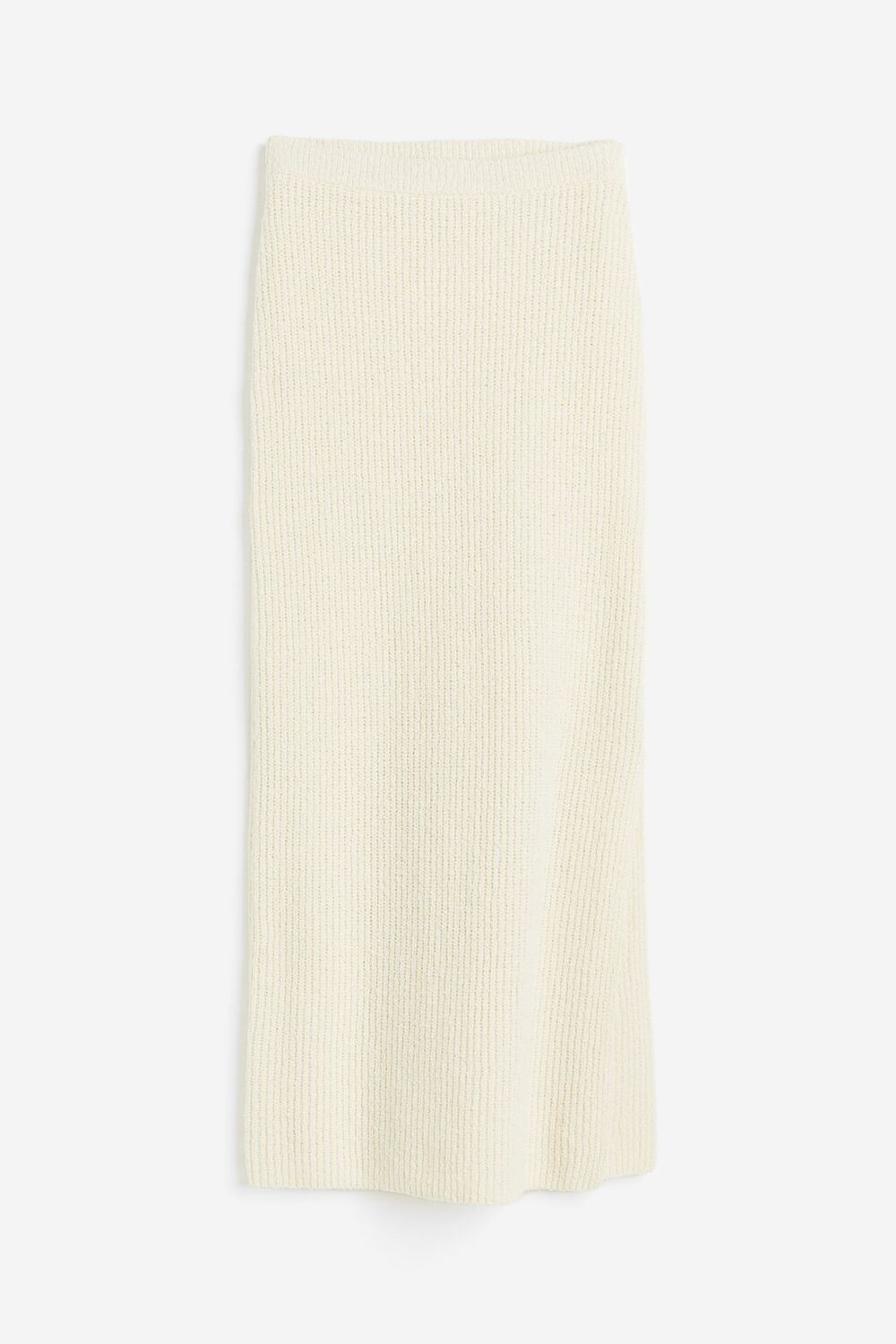 

Юбка H&M Ribbed Knitted, кремовый