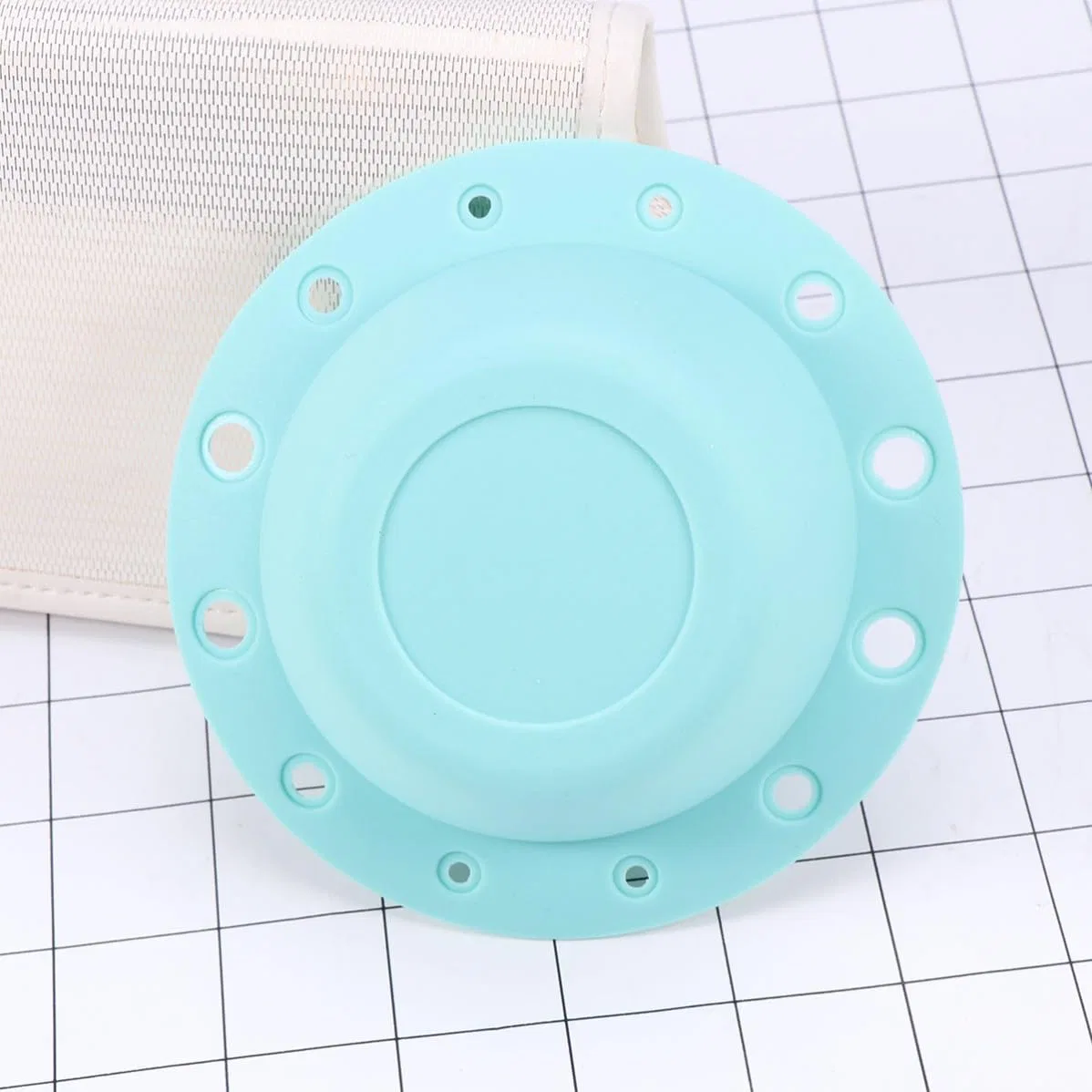 Щетка для очистки кистей, COSMOBETTY, 12 отверстий, 12x12x3.9 см — фото 3