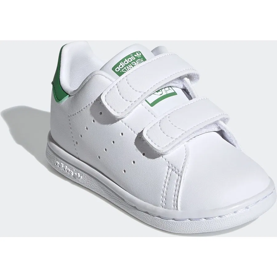 Кроссовки детские с закрытым носком adidas Stan Smith, Белый — фото 4