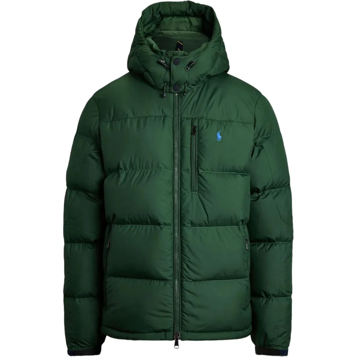 Мужская куртка с капюшоном утепленная Green Polo Ralph Lauren