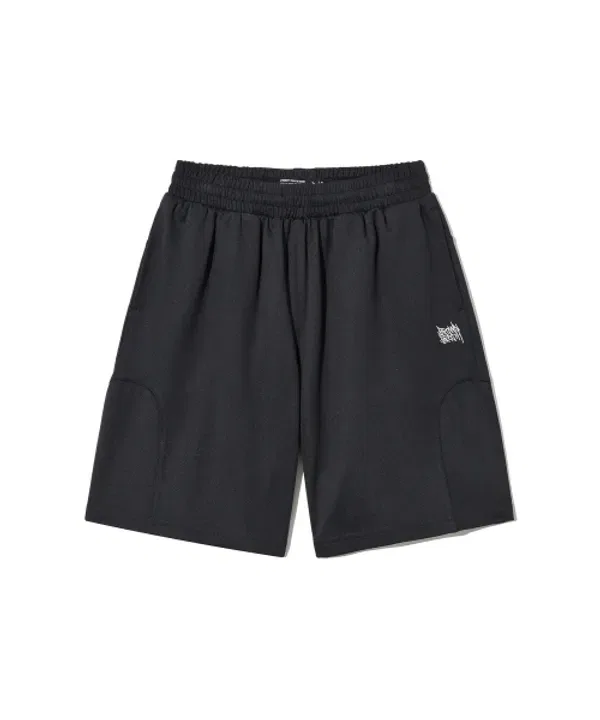 Шорты Kids jersey mesh shorts Brownbreath Kids, черный — фото 2