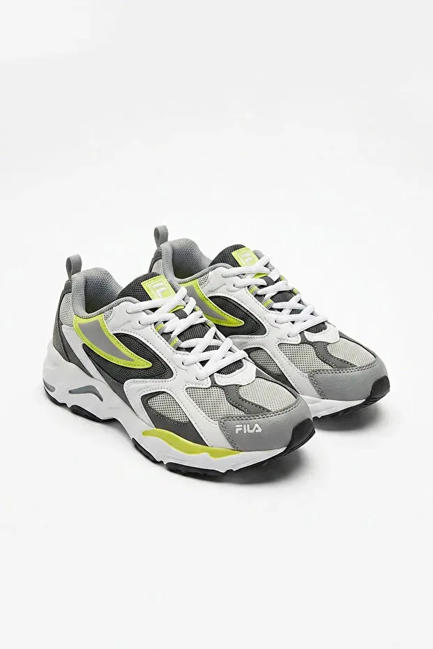 Детские кроссовки для девочек с принтом Cr-Cw02 Ray Tracer Fila, Gray — фото 2