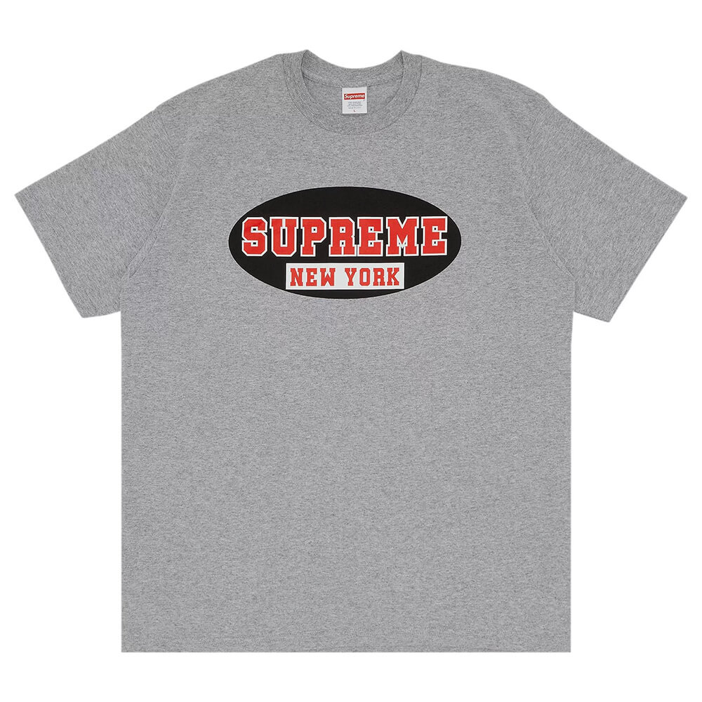 

Футболка Supreme New York, серый