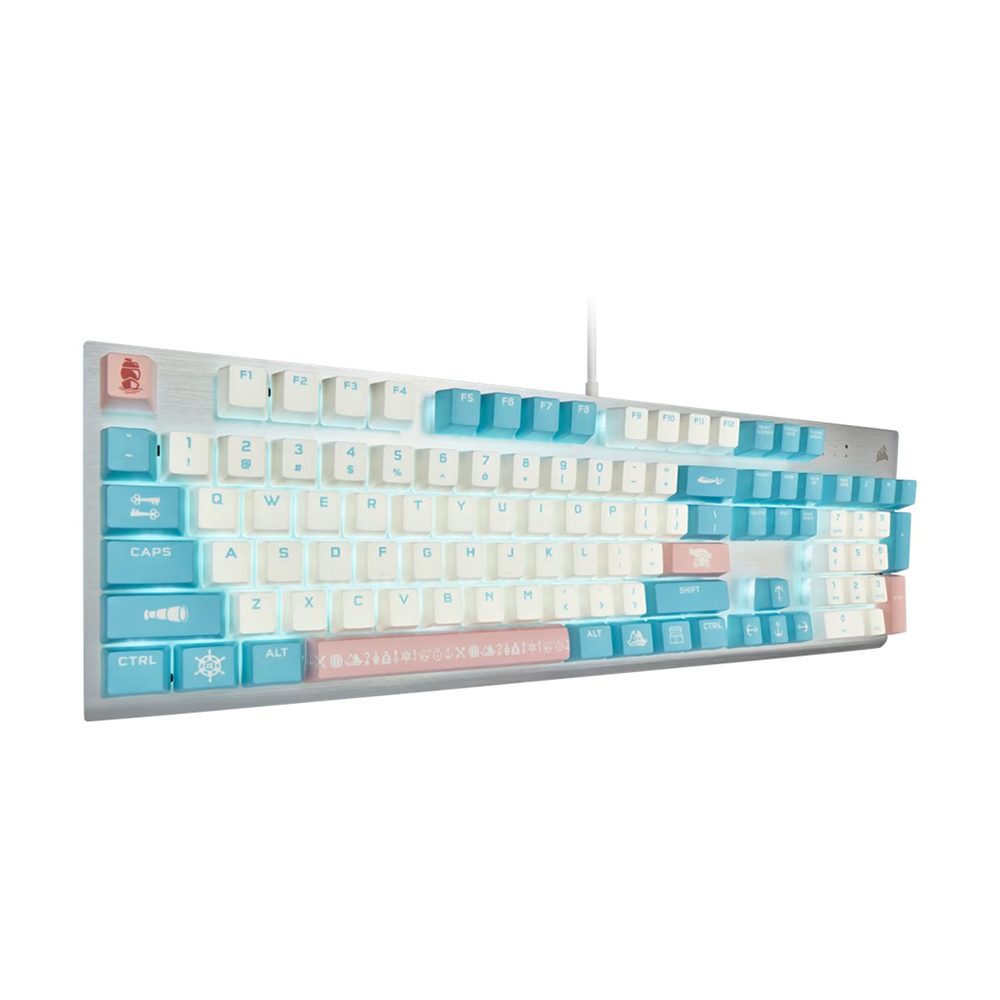 Проводная игровая клавиатура Corsair K60 PRO RGB, Sweet Sky, английская раскладка — фото 2
